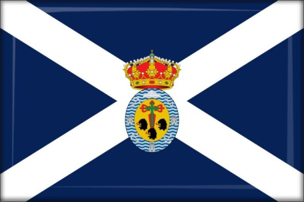 Prowincja Santa Cruz de Tenerife – Flaga – Magnes żywiczny