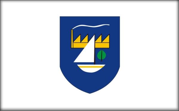 Ruciane-Nida – Flaga – Magnes żywiczny