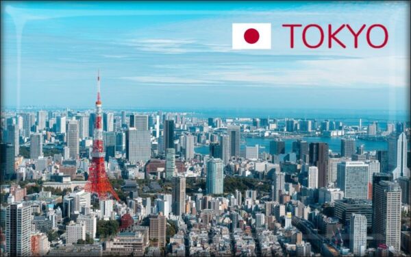 Japonia - Tokio - Panorama – Magnes żywiczny