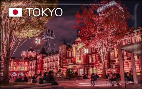 Japonia - Tokio stacja Marunouchi – Magnes żywiczny