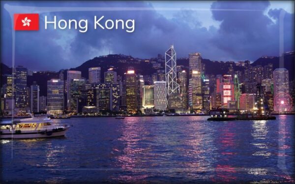 Hongkong - port – Magnes żywiczny