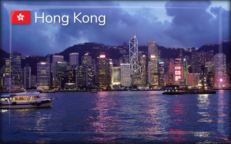 Hongkong - port – Magnes żywiczny