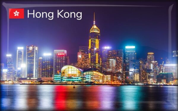 Hongkong - panorama – Magnes żywiczny