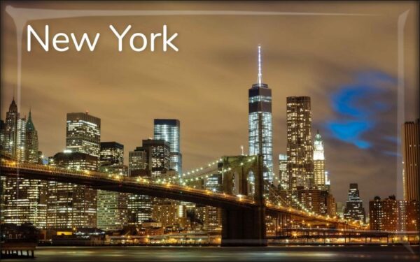 USA – New York – Magnes żywiczny