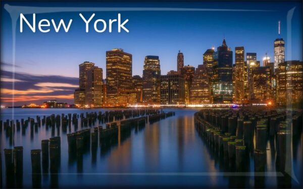 USA – New York – Magnes żywiczny