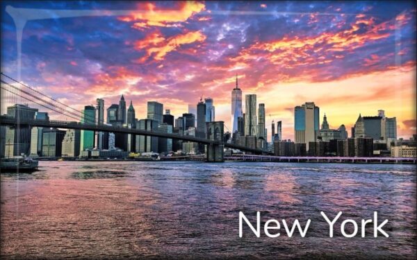 USA – New York – Magnes żywiczny