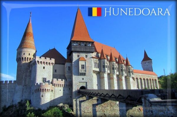 Rumunia - Hunedoara - Zamek Korwina – Magnes żywiczny