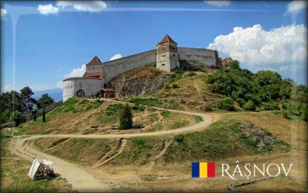 Rumunia - Twierdza Rasnov - 2 – Magnes żywiczny